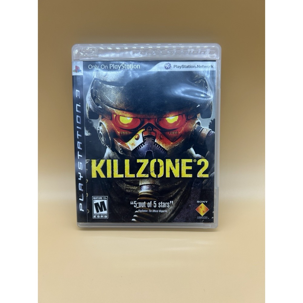 Killzone 2 PS3 Complete CIB Tested PlayStation 3 Clean Disc With Manual